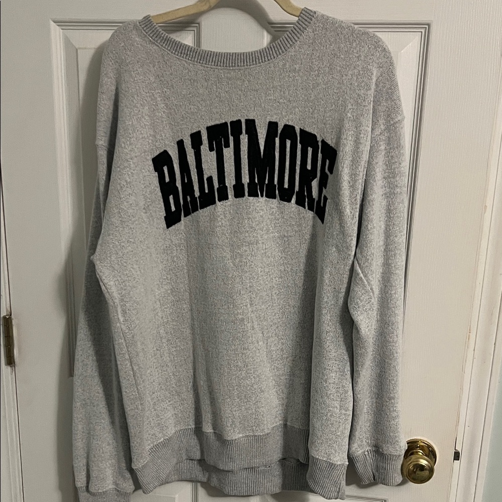 Gray Baltimore Sweatshirt